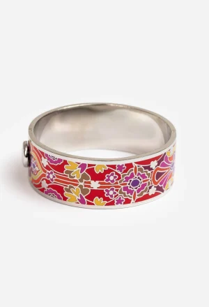 Women Johnny Was Red Saba Hinged Bracelet