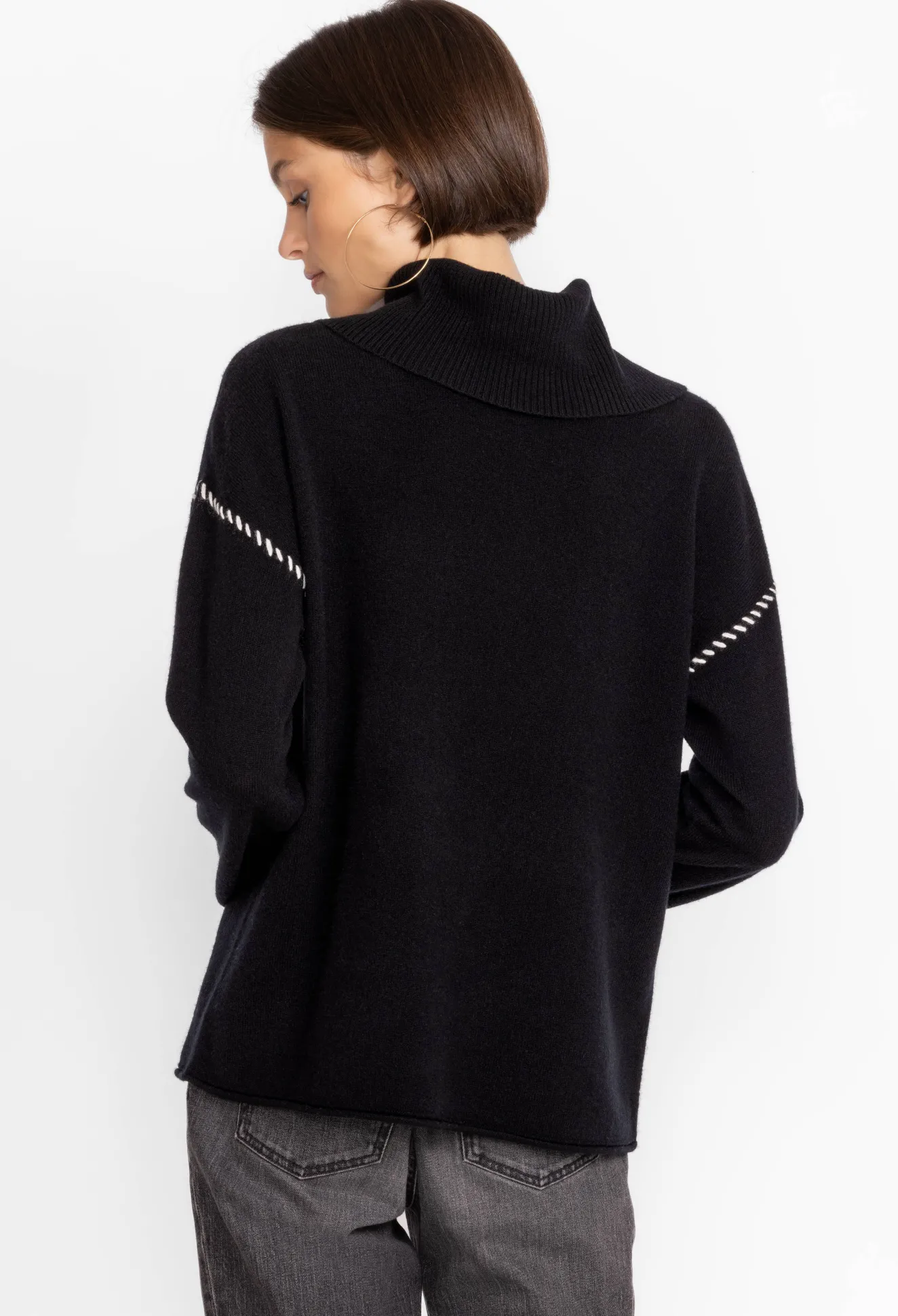 Women Johnny Was Rhode Cowl Neck Sweater