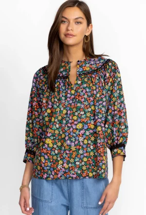 Women Johnny Was Risa Poplin Blouse