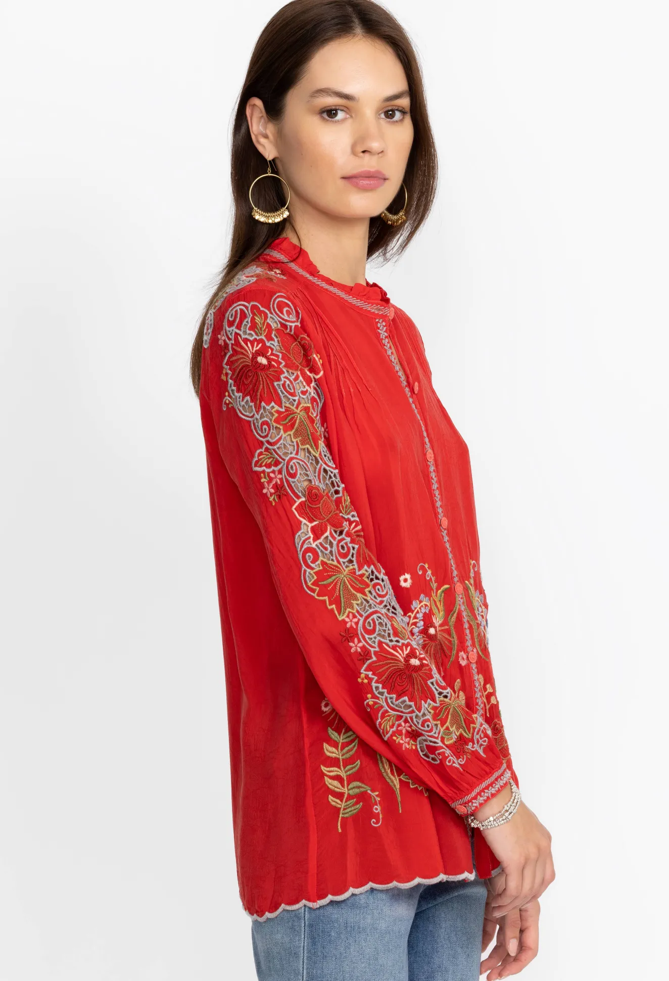 Women Johnny Was Ruelle Blouse