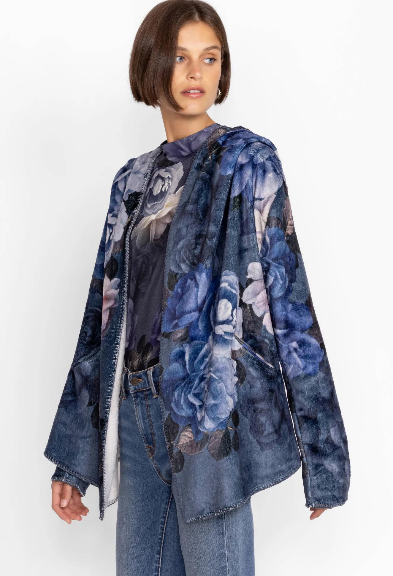 Women Johnny Was Sherpa Jacket