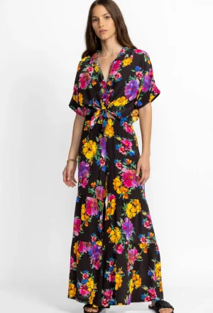 Women Johnny Was Silk Tiered Pant