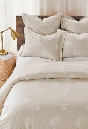 Women Johnny Was Skyler Eyelet Linen Euro Single Sham