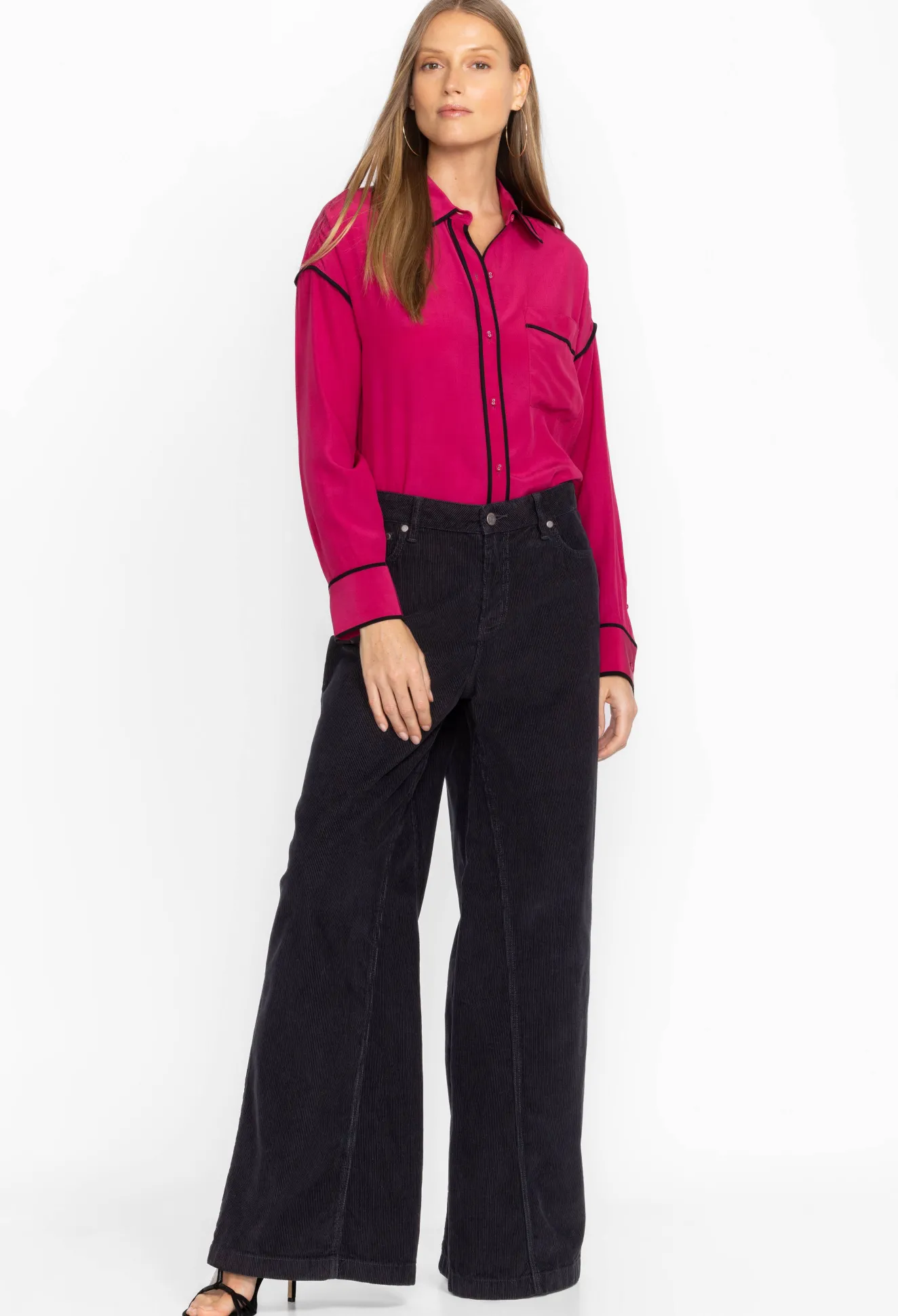 Women Johnny Was Suki Wide Leg Jean