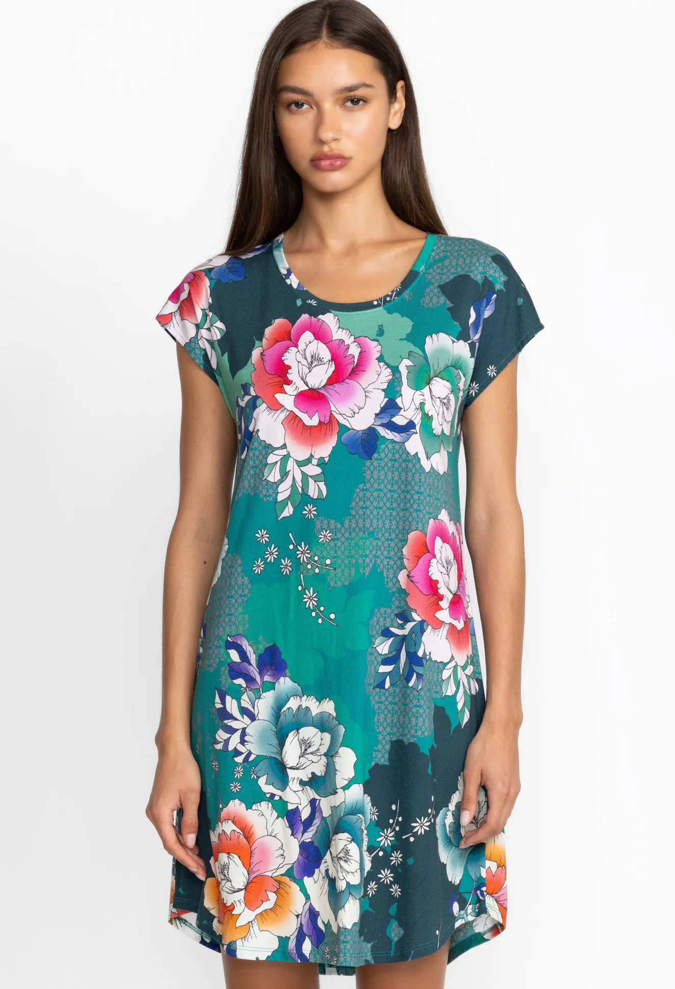 Women Johnny Was The Brigette Cap Sleeve Dress