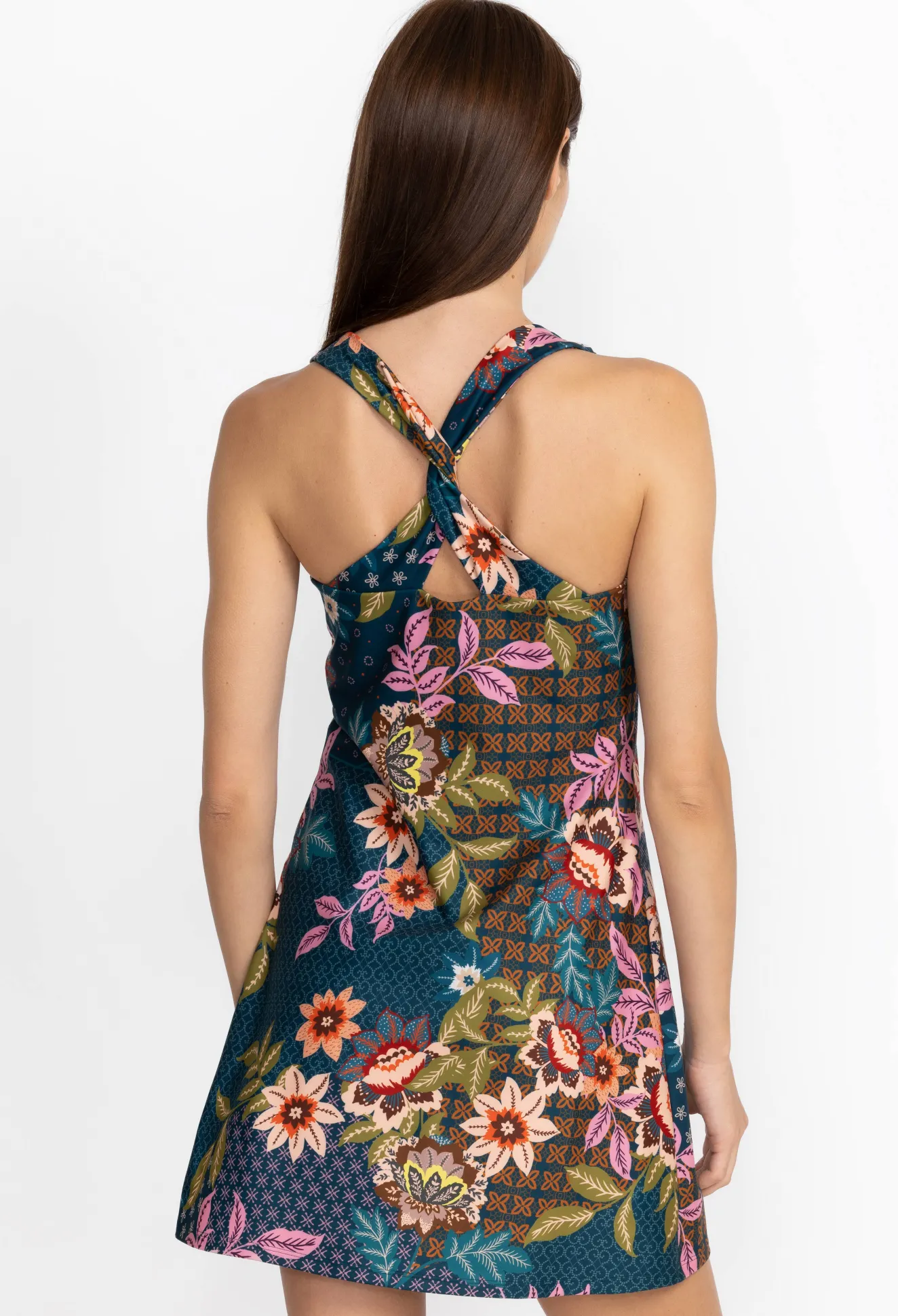 Women Johnny Was Twist Back Tennis Dress