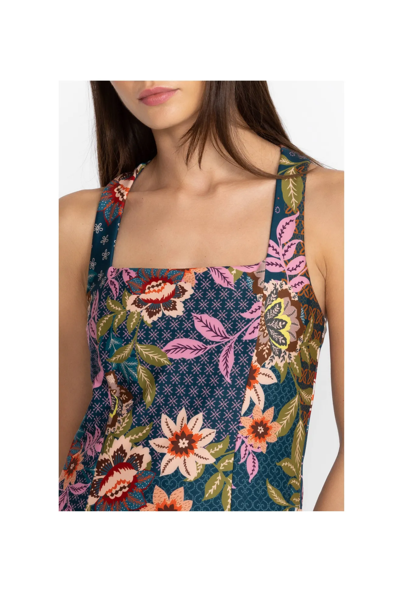 Women Johnny Was Twist Back Tennis Dress