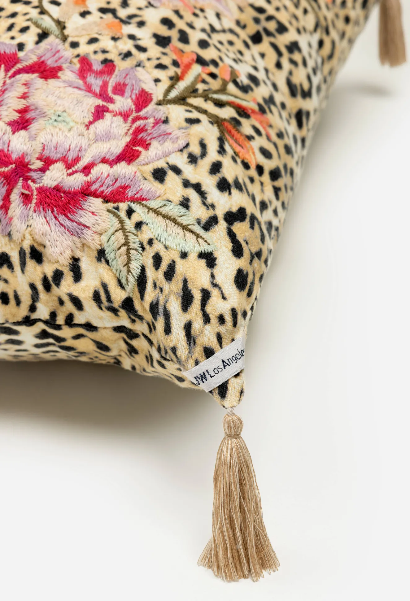 Women Johnny Was Vienna Linen Embroidered Pillow