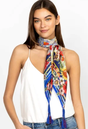 Women Johnny Was Wild Flower Scarf
