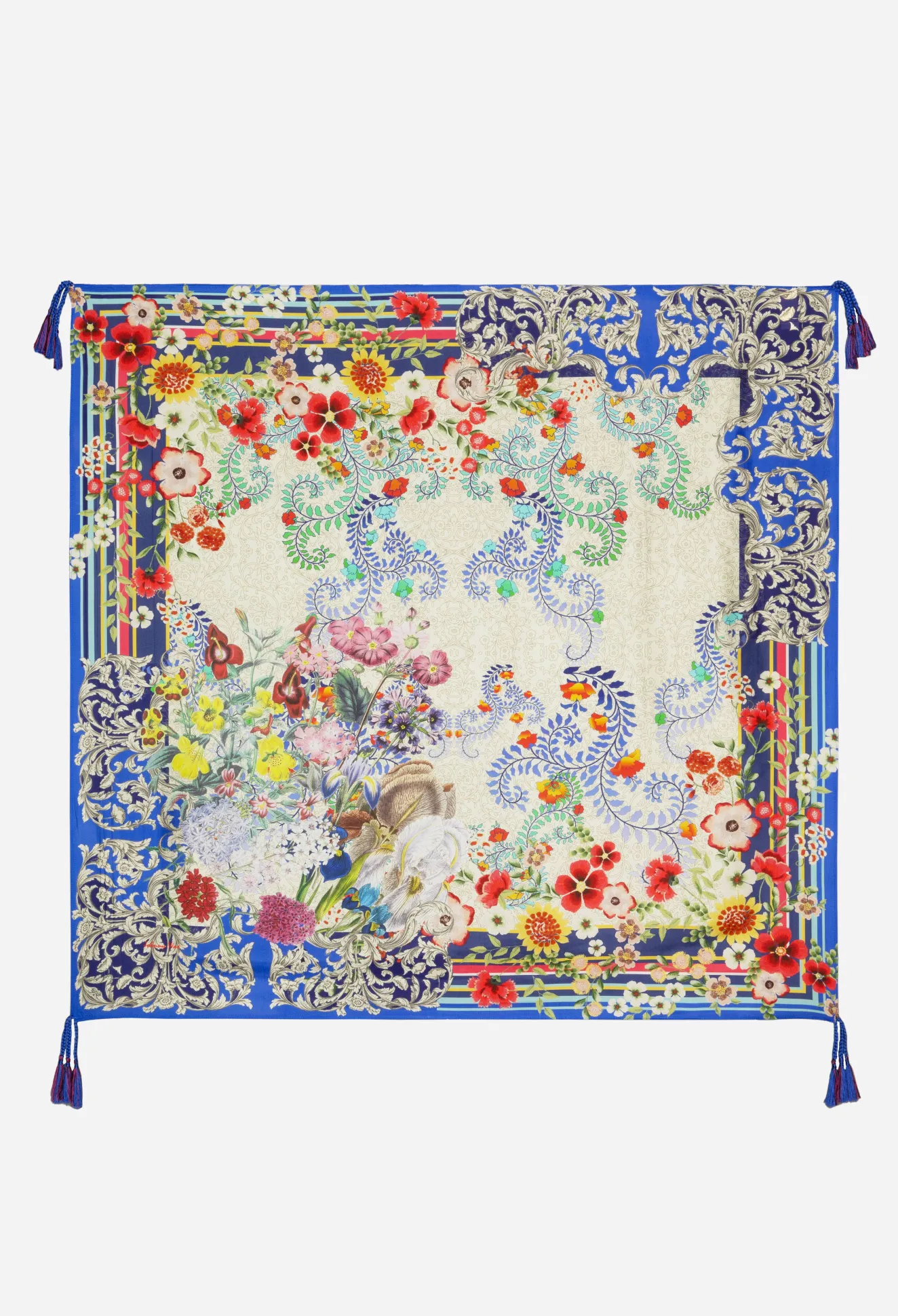 Women Johnny Was Wild Flower Scarf