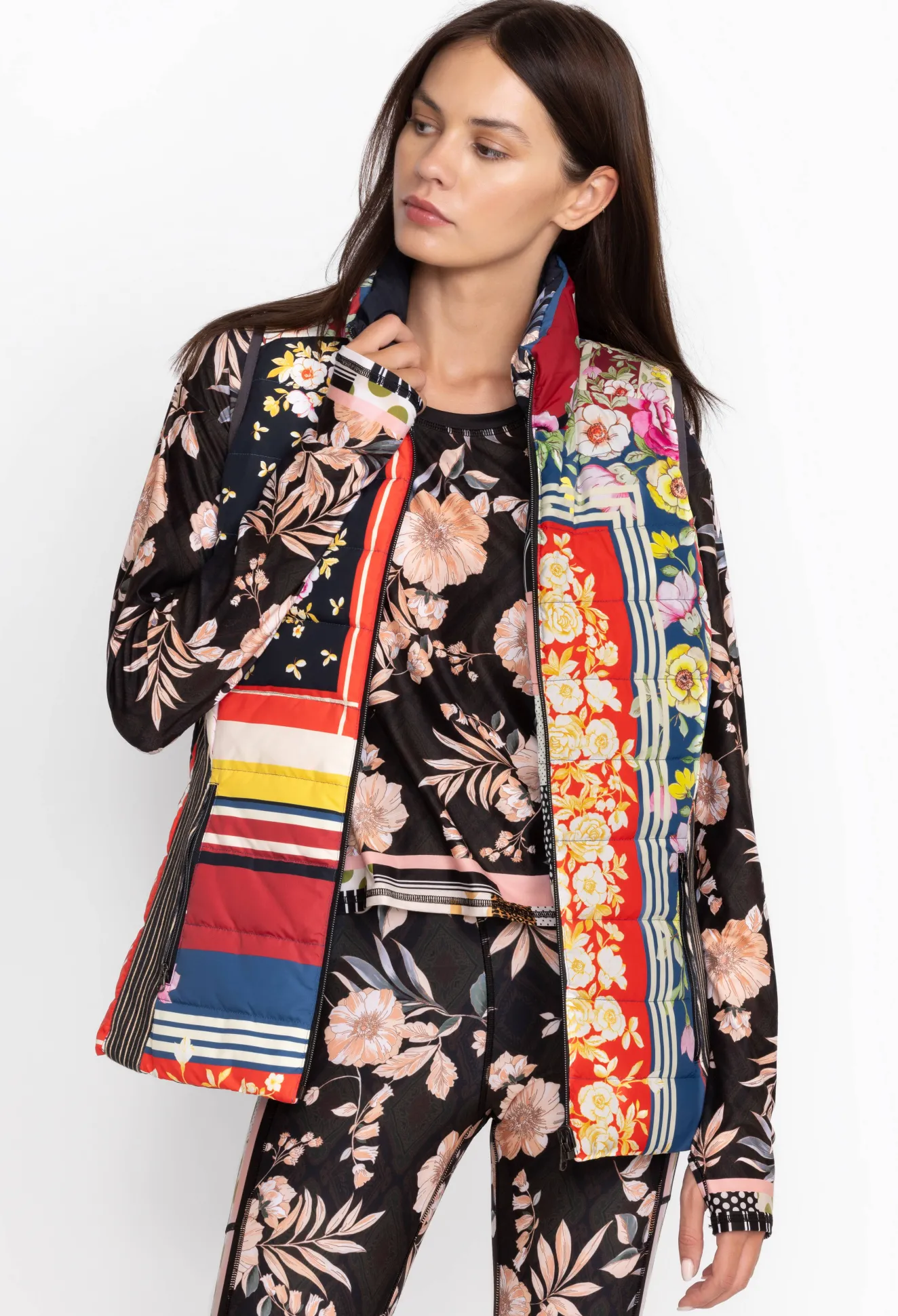 Women Johnny Was Wonderland Vest Reversible