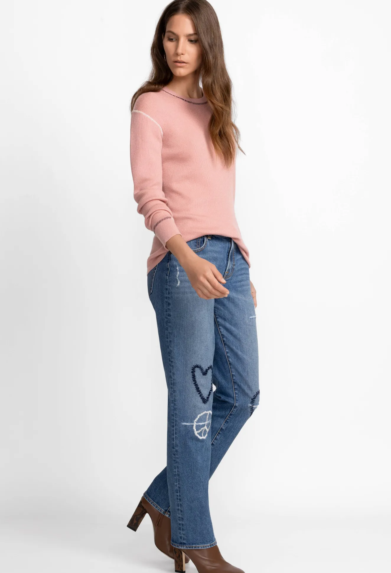 Women Johnny Was Woodstock Boyfriend Jean