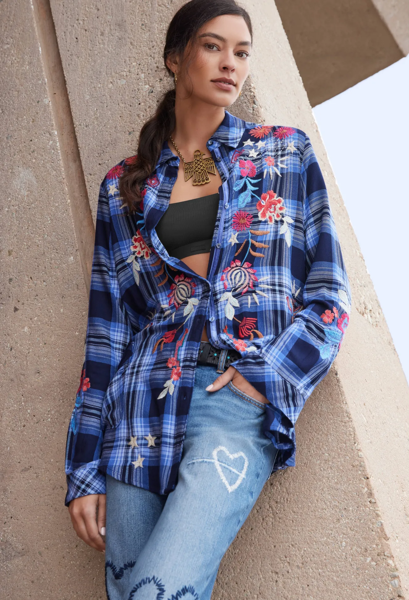 Women Johnny Was Woodstock Boyfriend Jean